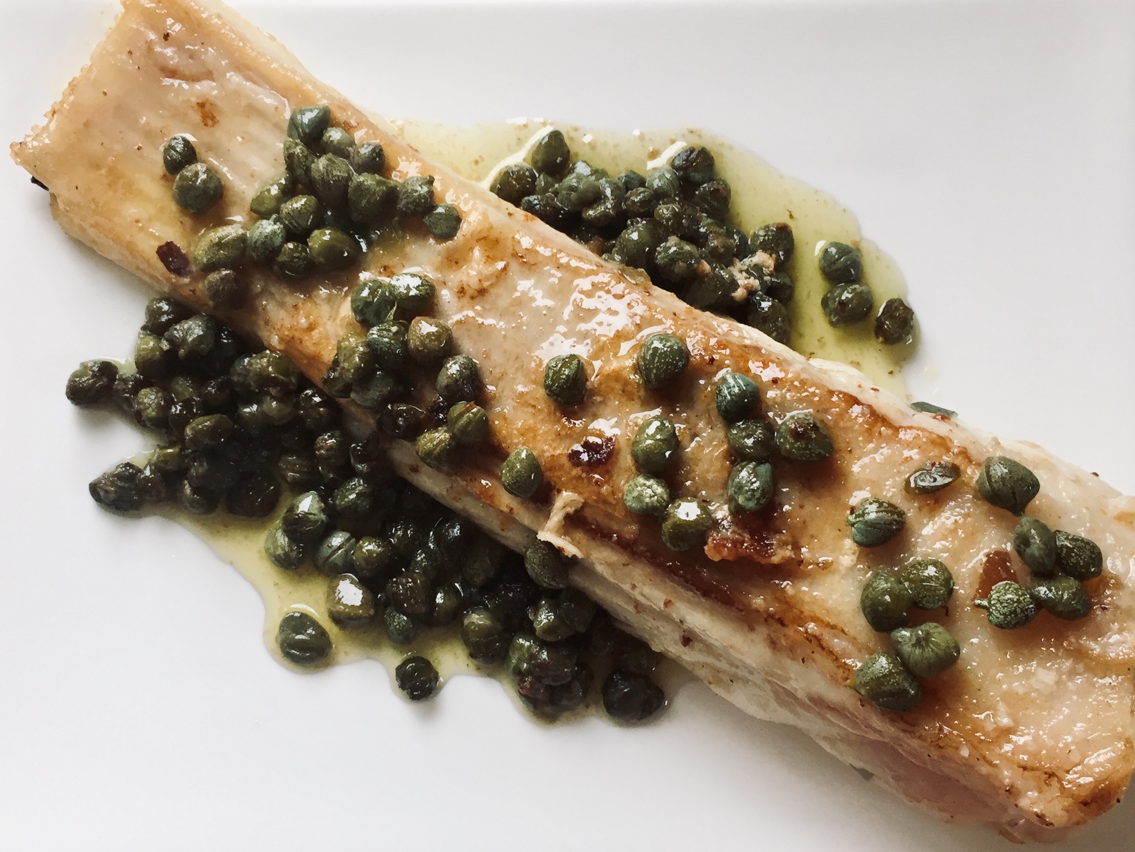 Recette Aile De Raie à La Poêle Aux Câpres
