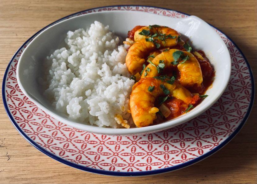 Cuisine mauricienne : rougail crevettes - Passeport pour la cuisine